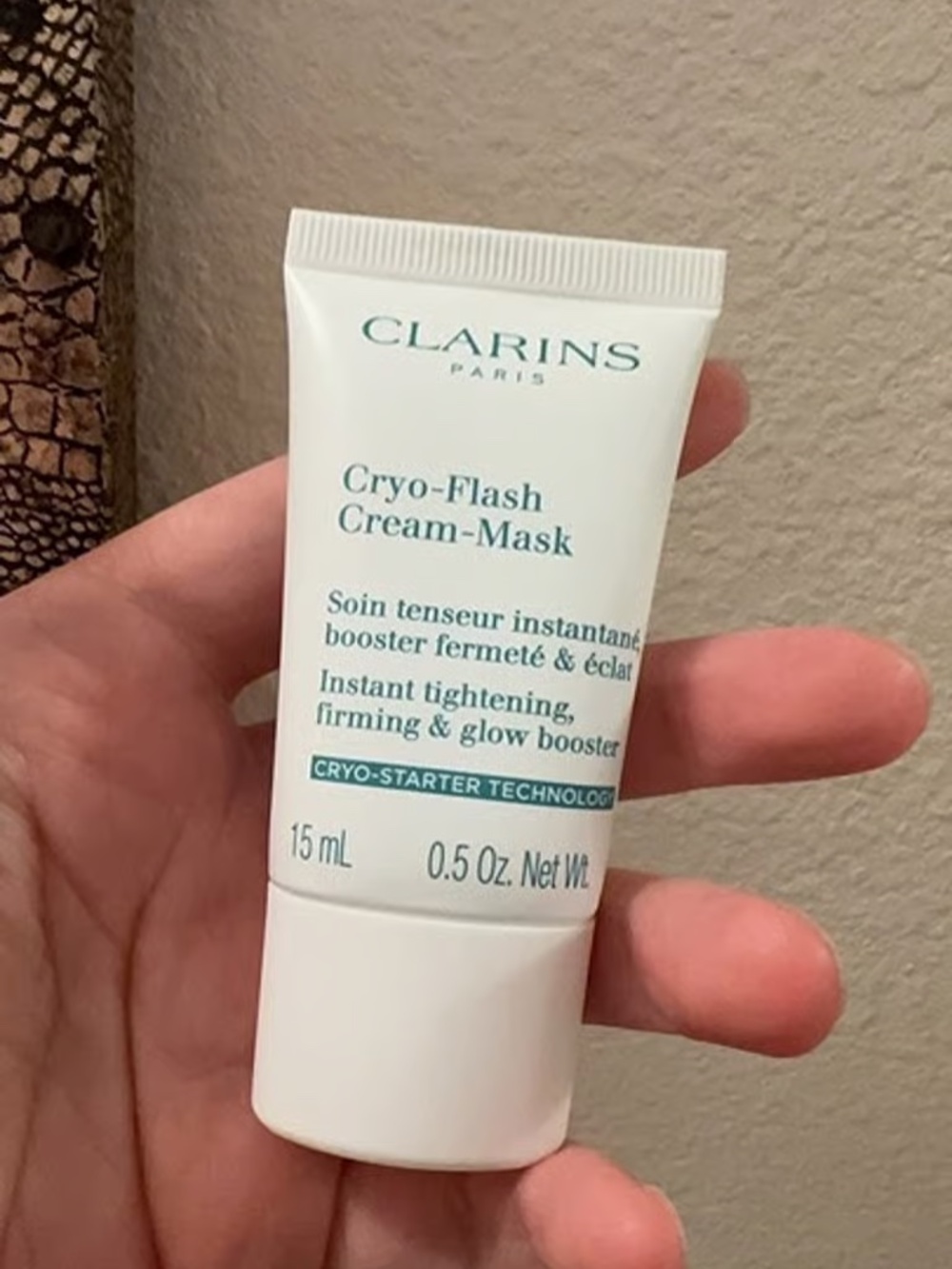 Clarins Cryo-Flash Cream-Mask Mini (15ml / 0.5 oz)